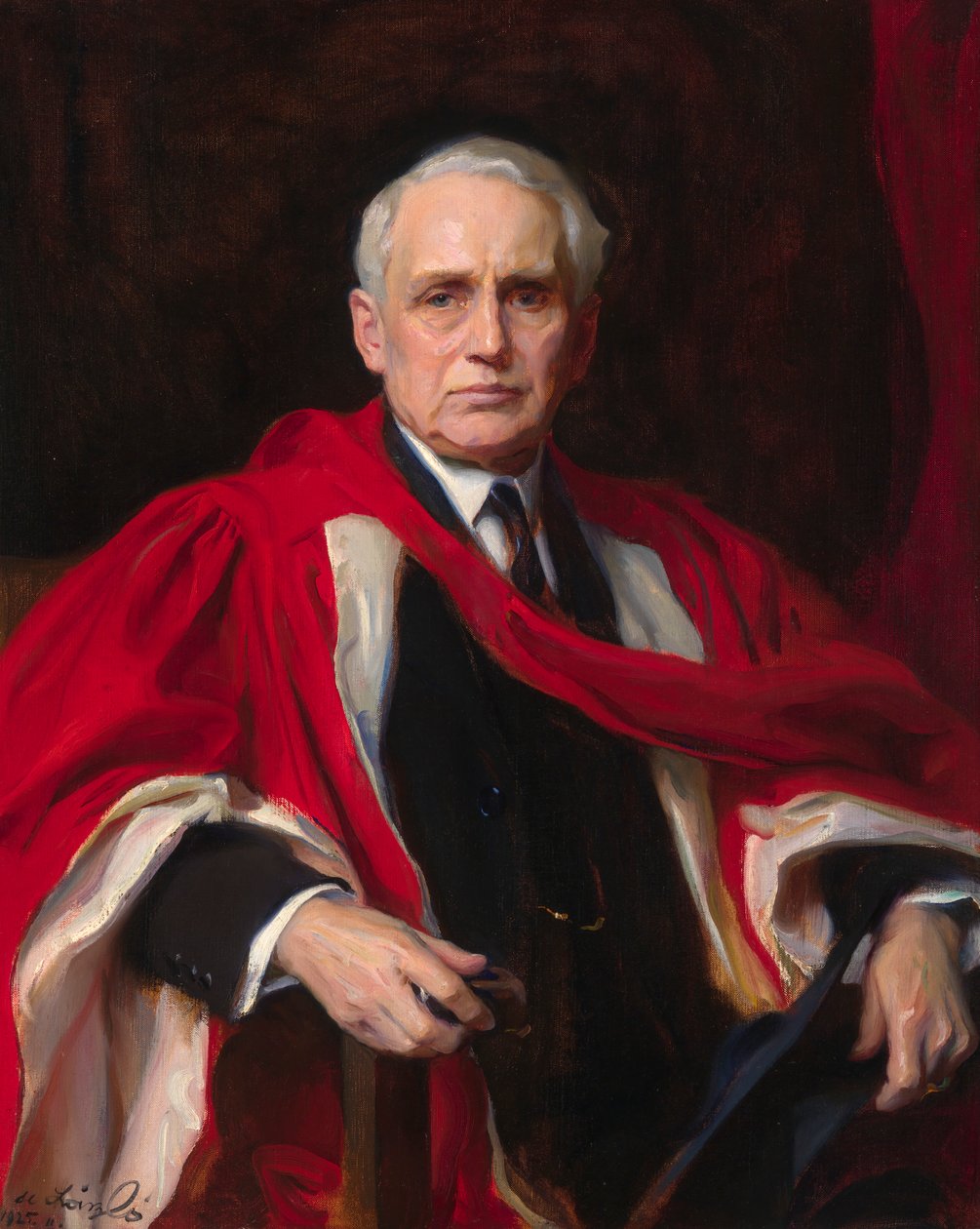Frank Billings Kellogg, 1925. autorstwa Philip A de Laszlo
