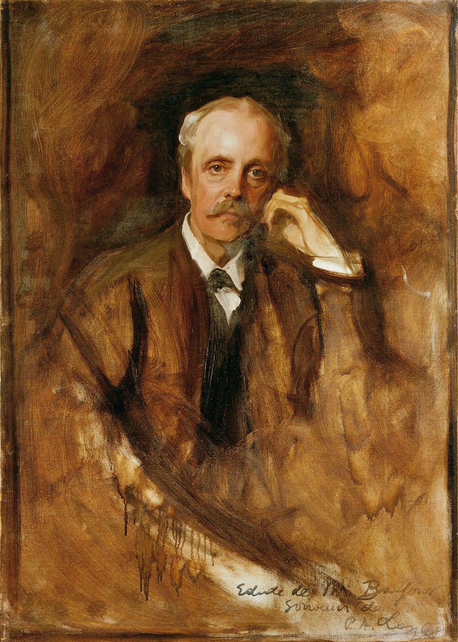 Arthur James Balfour, pierwszy hrabia Balfour (olej na płótnie) autorstwa Philip Alexius de Laszlo