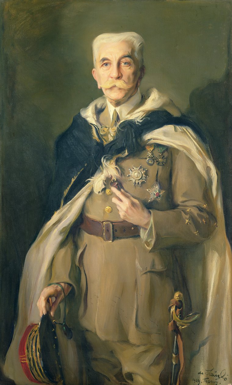 Marszałek Louis Hubert Gonzalve Lyautey (1854-1934) 1929 (olej na płótnie) autorstwa Philip Alexius de Laszlo