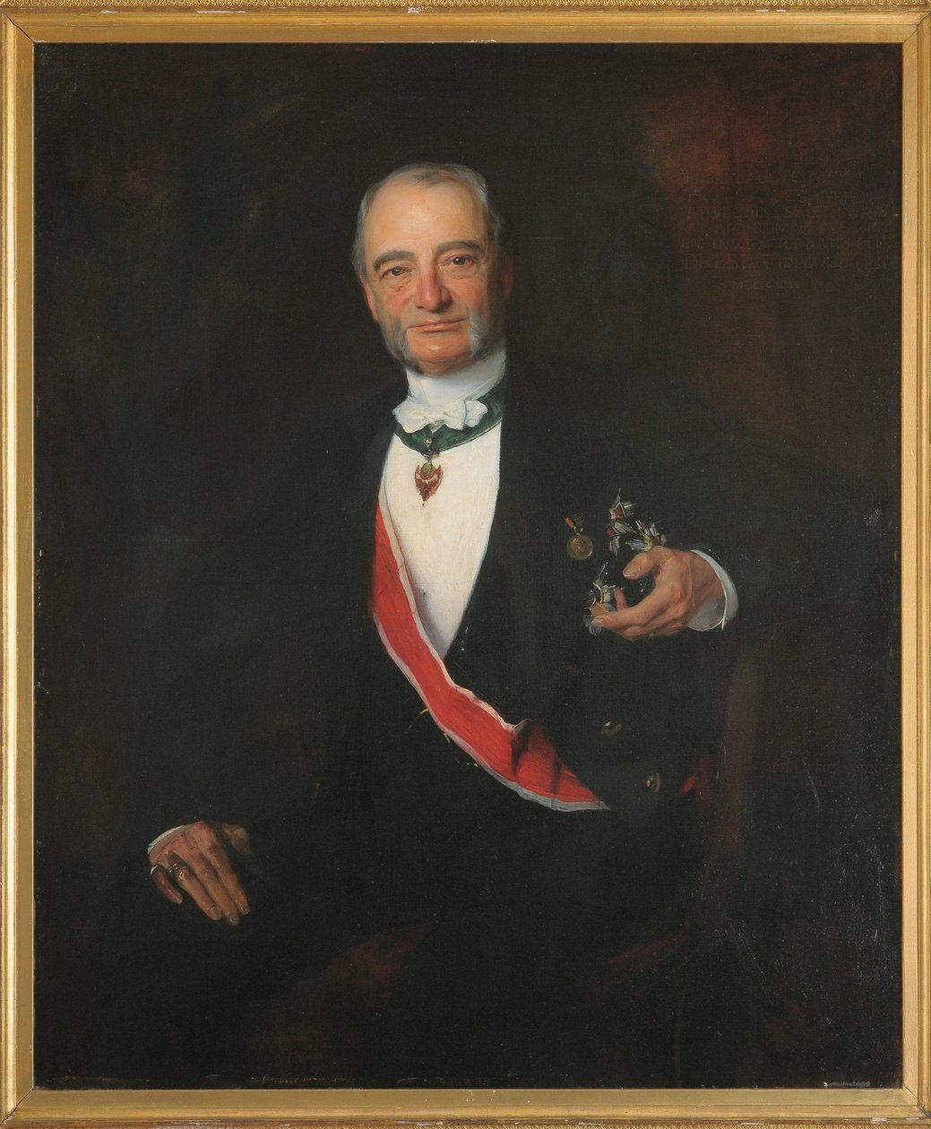 Portret Bohuslava, hrabiego Chotka z Chotkowa i Wognina 1829-1896, ok. 1930 r. 1870. autorstwa Philip de László