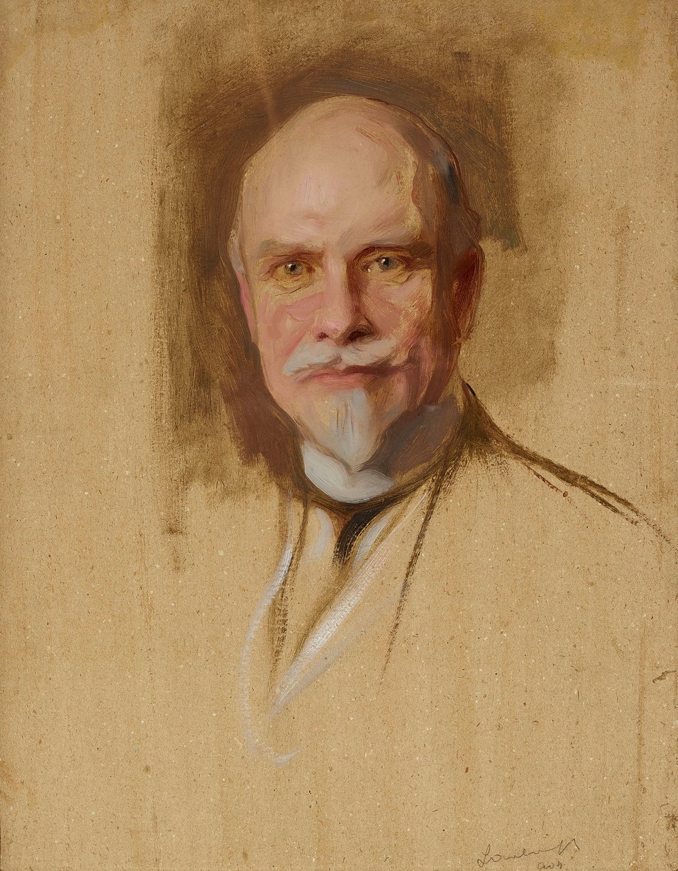 Portret hrabiego Heinricha Larischa von Moennich 1850-1918, 1900. autorstwa Philip Alexius de Laszlo