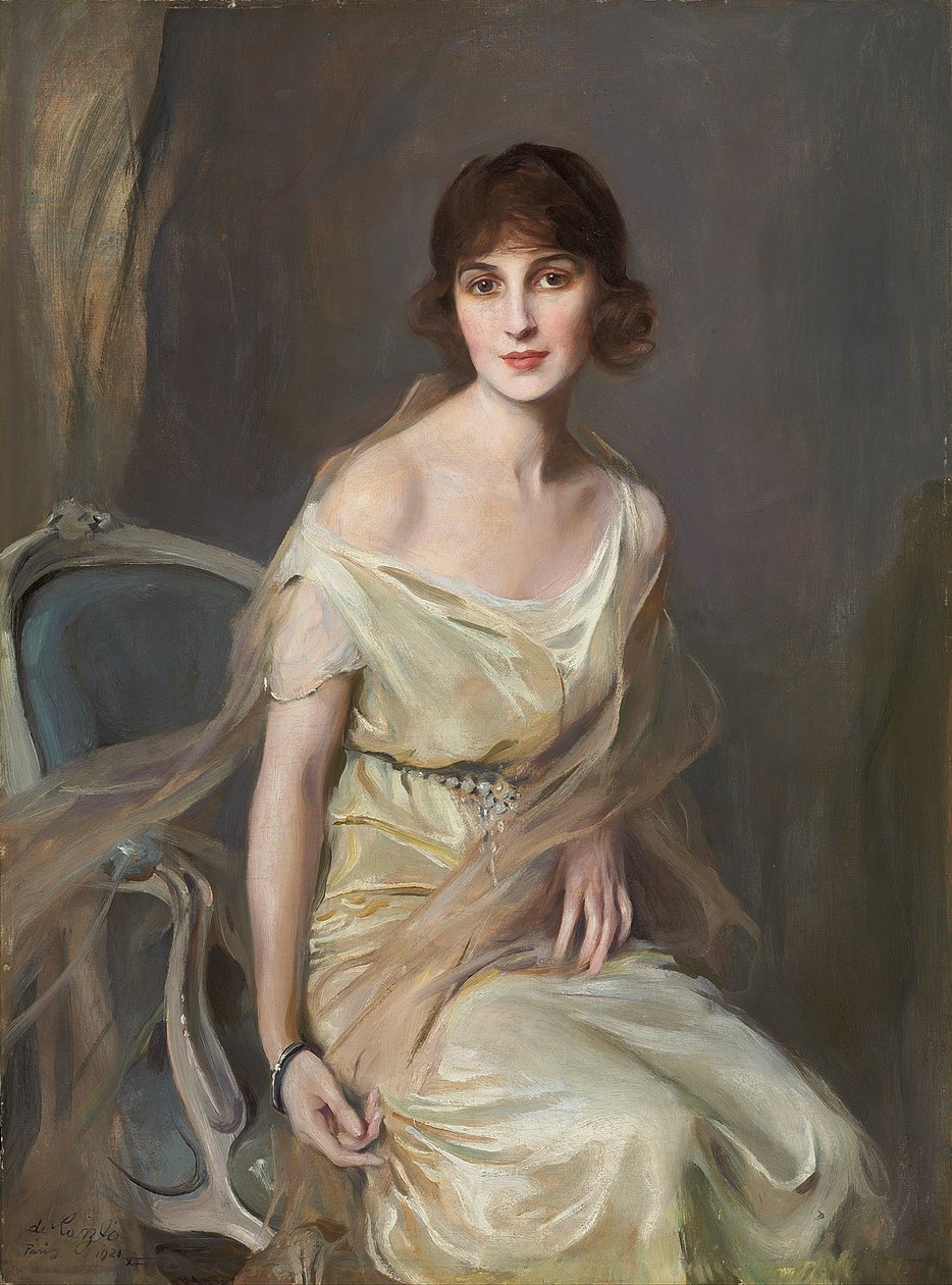 Portret Dony Marii Mercedes de Alvear autorstwa Philip Alexius de Laszlo