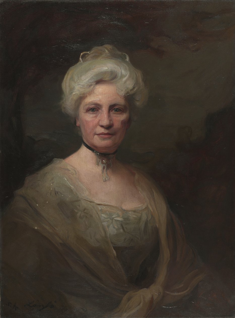 Portret Elli L. Moore autorstwa Philip Alexius de Laszlo