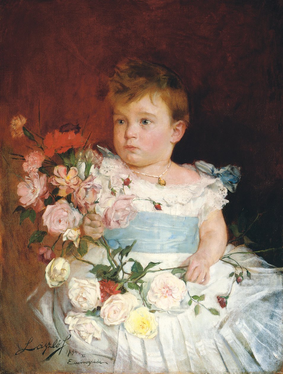 Portret J.R.H. Książę Borys Bułgarii, książę Saksonii, później król Bułgarii autorstwa Philip Alexius de Laszlo