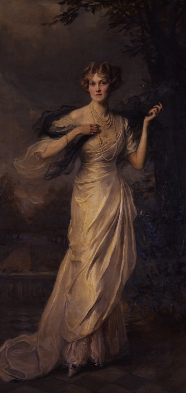 Portret Heleny, żony 8. księcia Northumberland autorstwa Philip Alexius de Laszlo