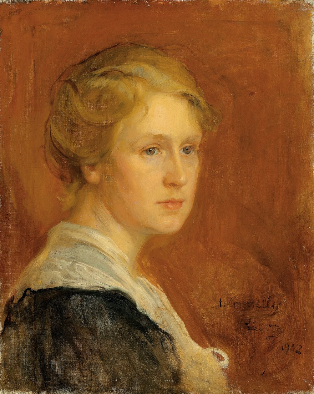 Portret panny Constance Ellen Guinness autorstwa Philip Alexius de Laszlo