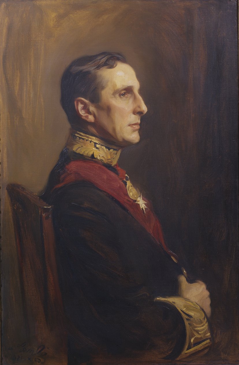 Portret wicehrabiego Lee z Fareham autorstwa Philip Alexius de Laszlo