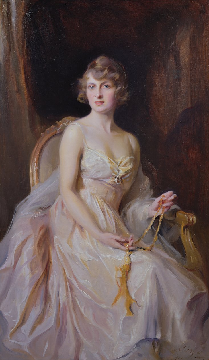 Vera Boscawen, Lady Broughton autorstwa Philip Alexius de Laszlo