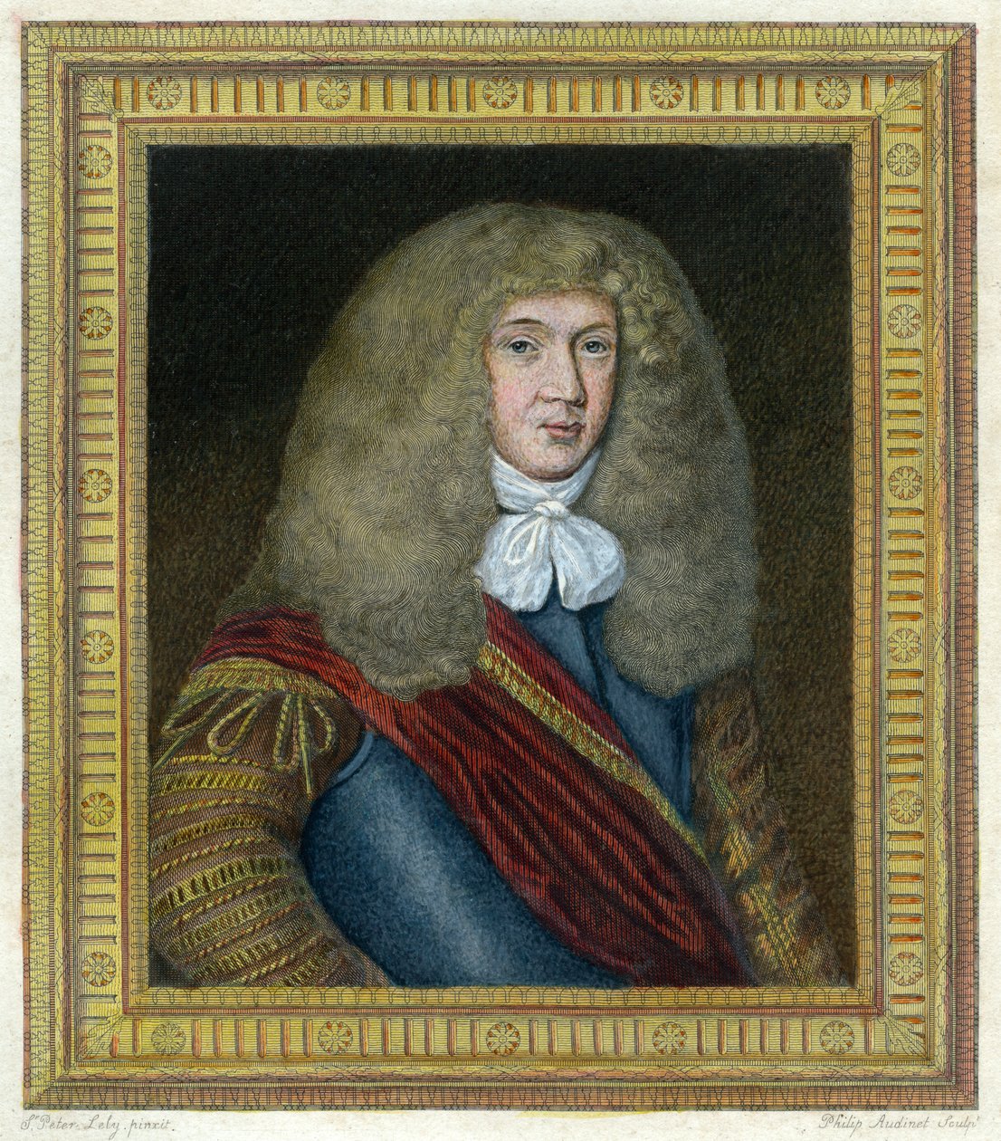 Charles Cotton 1638-1687, angielski poeta, XIX wiek. autorstwa Philip Audinet