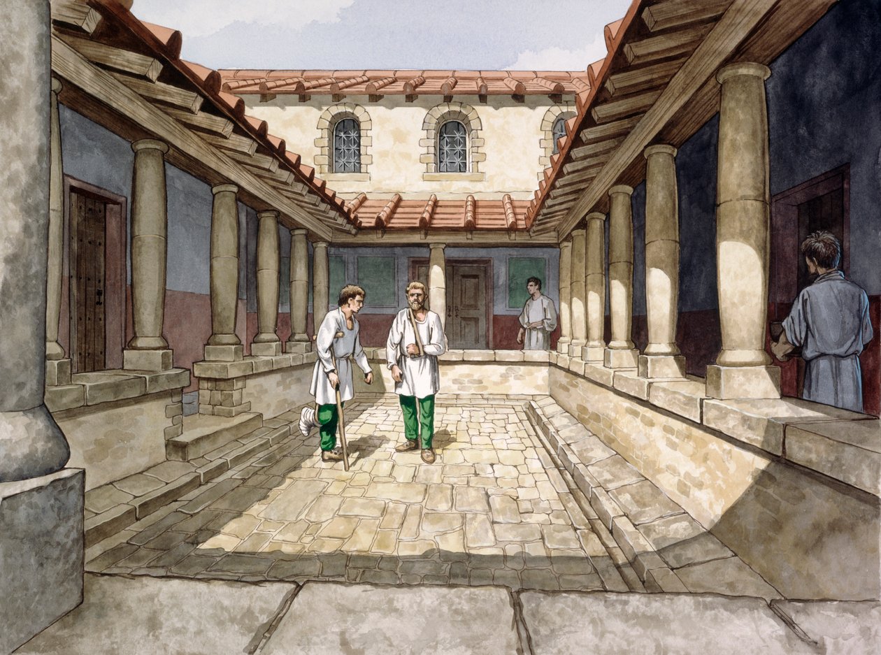 Fort rzymski, II wiek, ok. 1990-2010 autorstwa Philip Corke