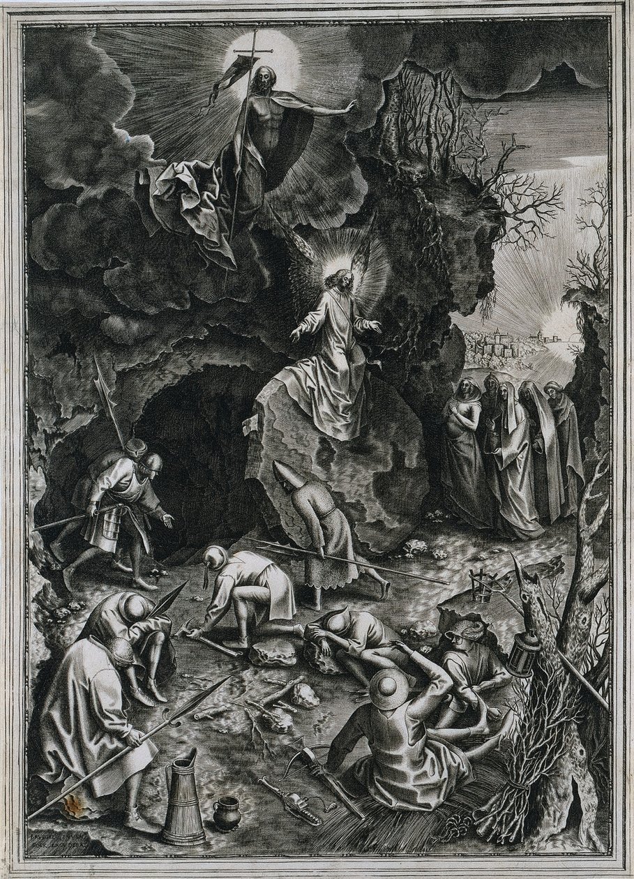 Zmartwychwstanie Chrystusa autorstwa Philip Galle