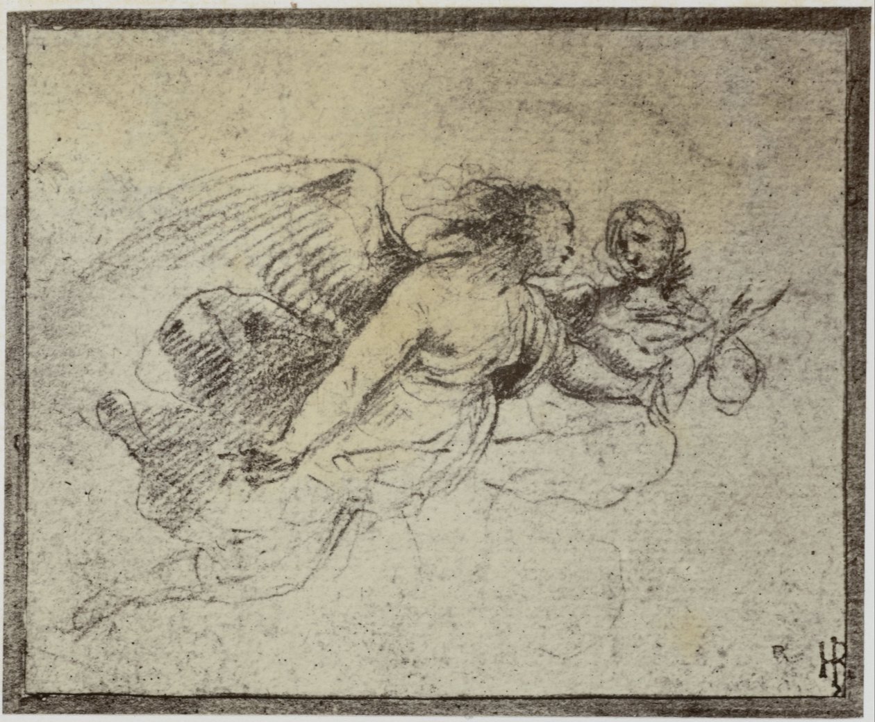 A. Caracci, Magdalena autorstwa Philip Henry Delamotte