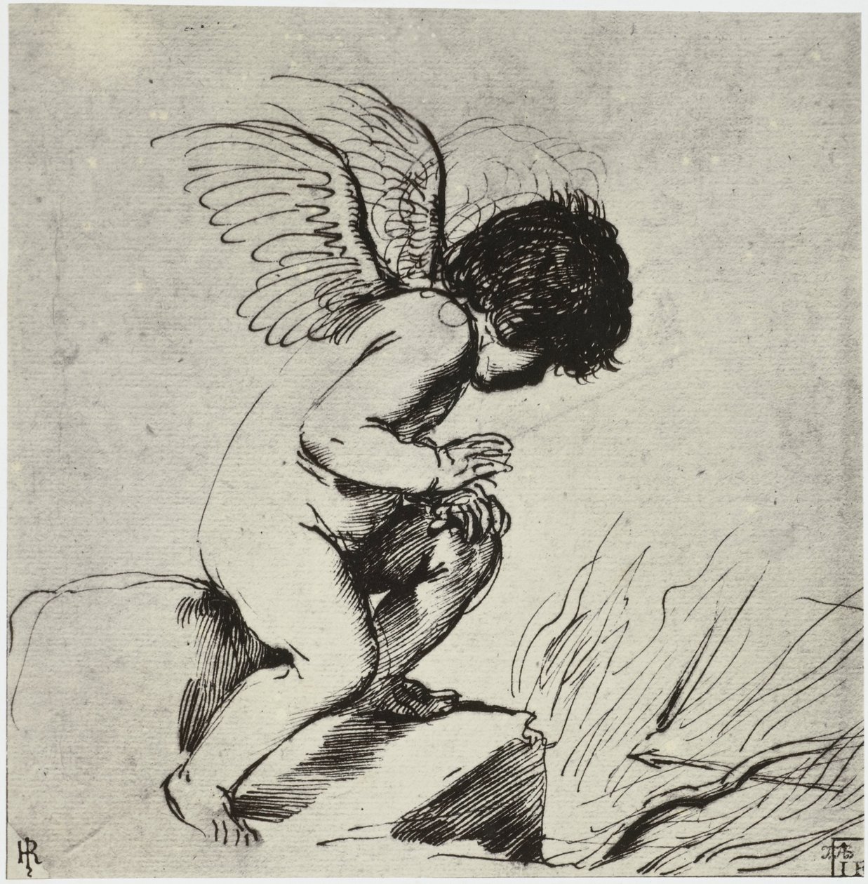 Anonimowy, Kupidyn autorstwa Philip Henry Delamotte