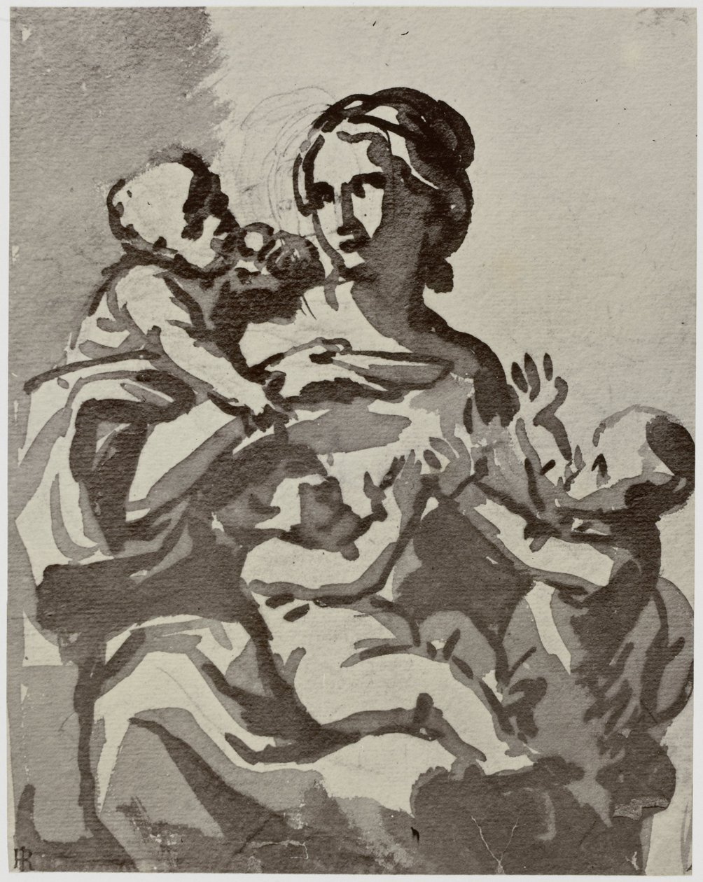 Elisabetta Sirani, organizacja charytatywna autorstwa Philip Henry Delamotte