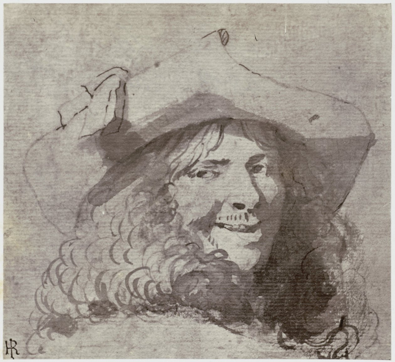 Frank [Frans] Hals, Humorysta autorstwa Philip Henry Delamotte