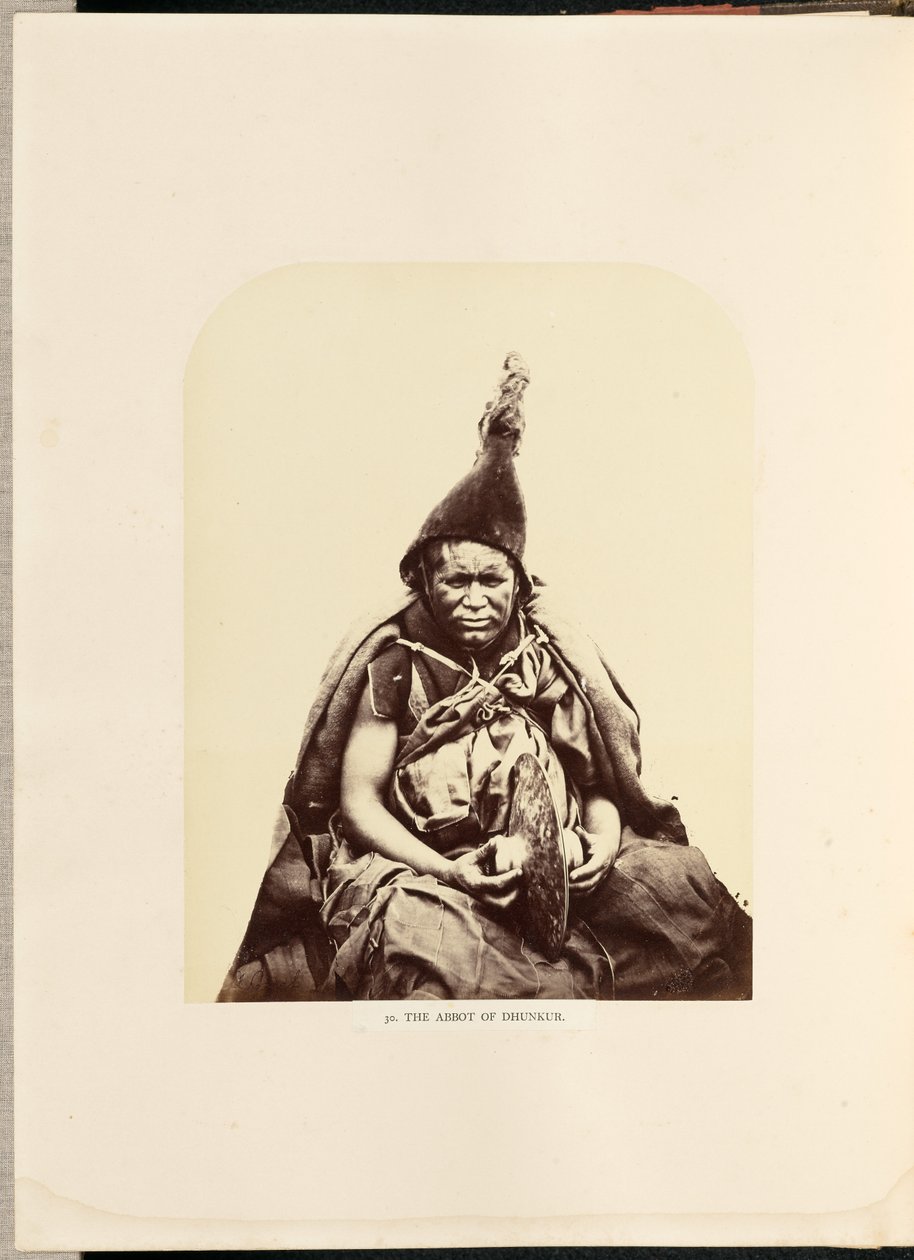 Opat z Dhunkur autorstwa Philip Henry Egerton
