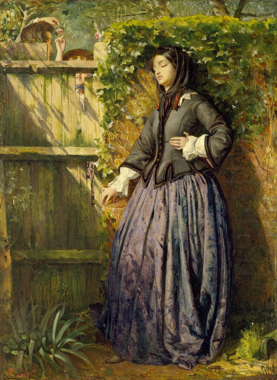 Złamane przysięgi, 1857 autorstwa Philip Hermogenes Calderon