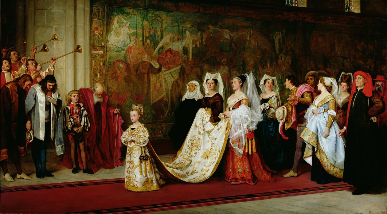 Jej Najwyższa, Szlachetna i Potężna Łaska autorstwa Philip Hermogenes Calderon