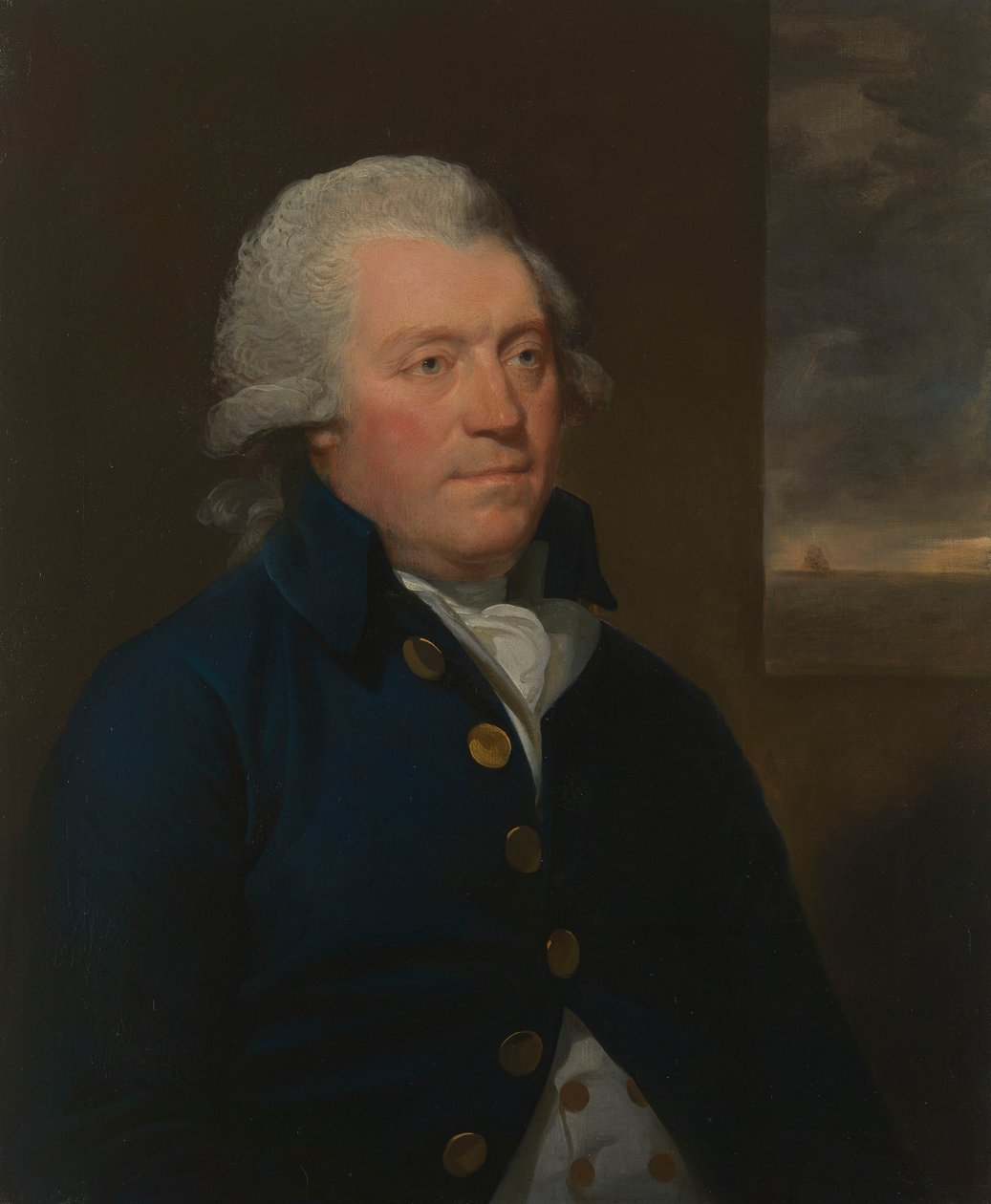 George Phillips Towry (1729-1817), koniec XVIII - początek XIX wieku (olej na płótnie) autorstwa Philip Jean