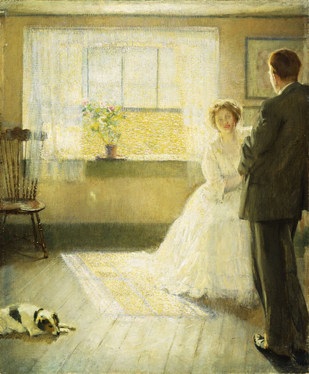 Złote światło słoneczne, 1895 autorstwa Philip Leslie Hale