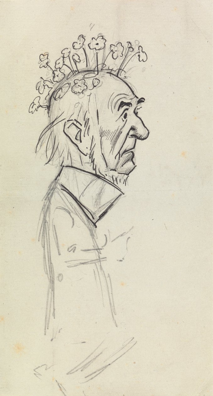 Karykaturalny portret Gladstone autorstwa Philip William May