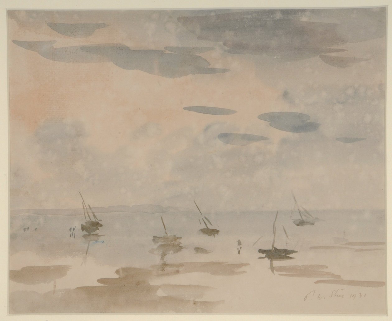 (akwarela na papierze) autorstwa Philip Wilson Steer