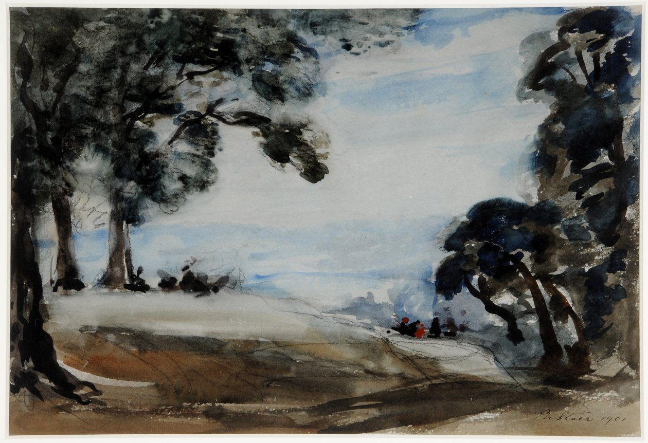 (akwarela na papierze) autorstwa Philip Wilson Steer
