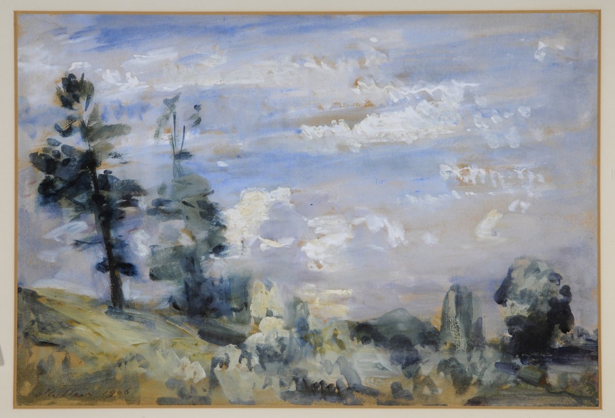 Wietrzny poranek autorstwa Philip Wilson Steer