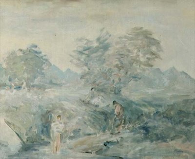 Kąpiący się, Knaresborough autorstwa Philip Wilson Steer