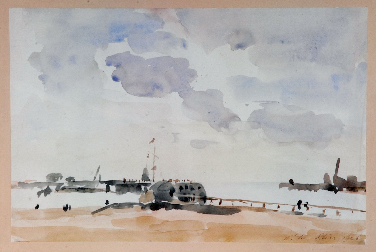 Port Usta, Shoreham autorstwa Philip Wilson Steer