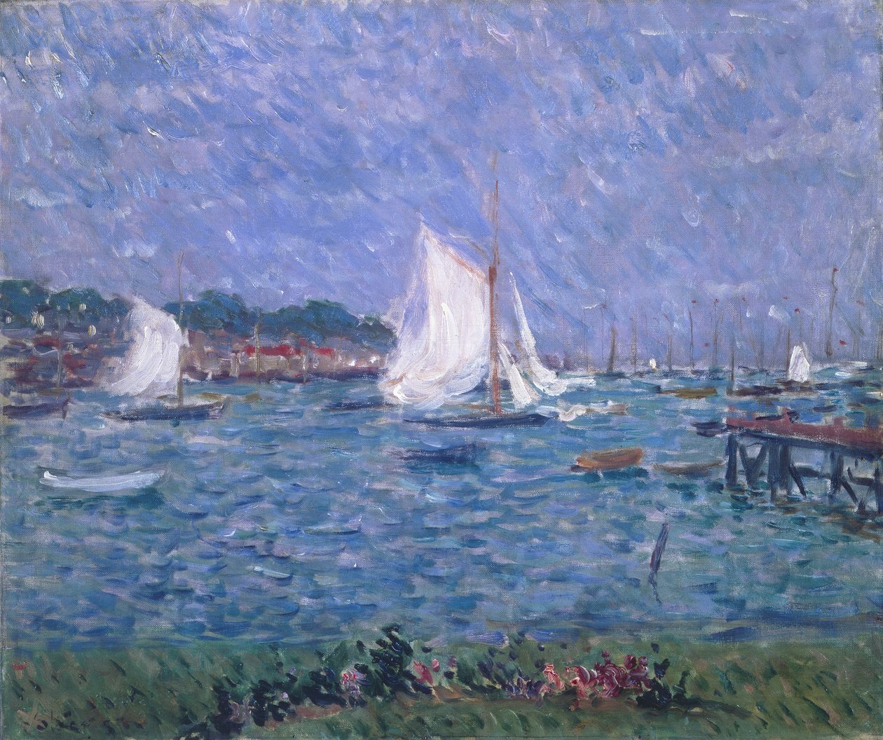 Lato w Cowes autorstwa Philip Wilson Steer