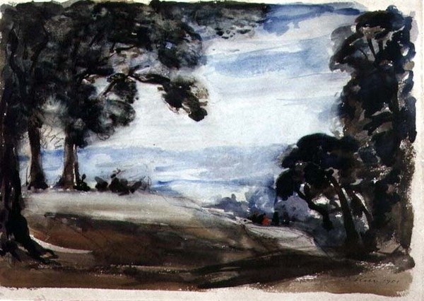 Dolina, Bridgnorth autorstwa Philip Wilson Steer
