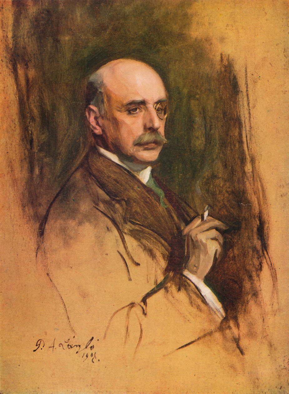 Charles Holme: założyciel i pierwszy redaktor The Studio, 1908 autorstwa Philip de László