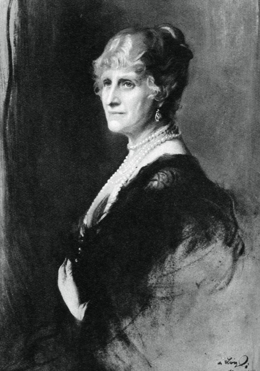 Nina Bowes-Lyon, hrabina Strathmore i Kinghorne, 1937. autorstwa Philip de László