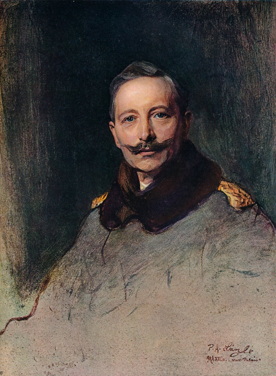 Portret H.I.M. Cesarz niemiecki, 1908 autorstwa Philip de László