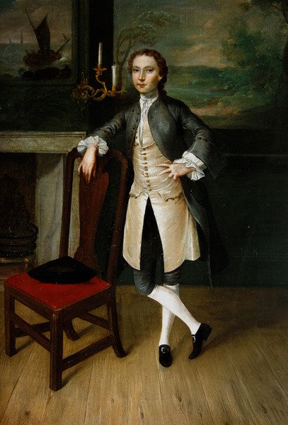 Portret pana Nevela (olej na płótnie) autorstwa Philip van Dyck