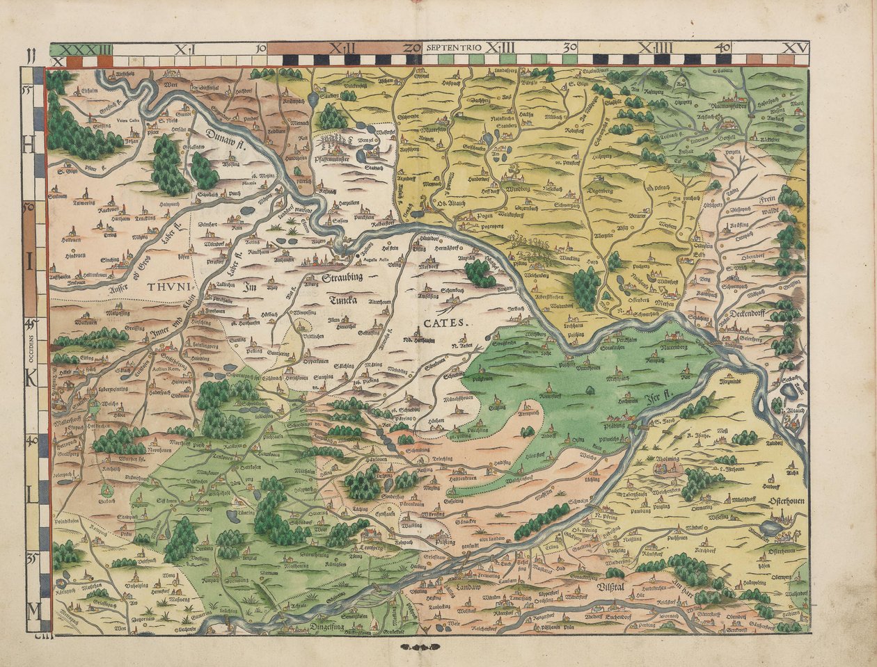 Bawarskie tabliczki wiejskie z 1568 r. (tabl. 11) autorstwa Philipp Apian