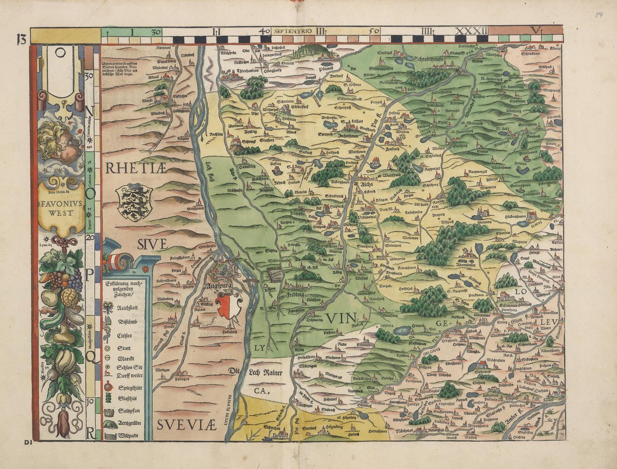 Bawarskie tabliczki wiejskie z 1568 r. (tabl. 13) autorstwa Philipp Apian