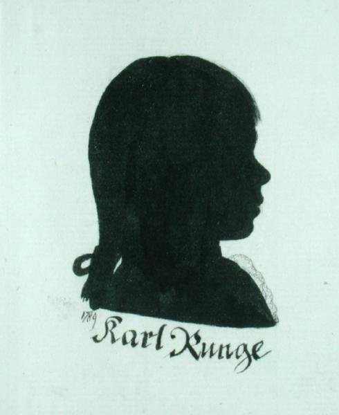 Karl Runge, 1789 (indyjski tusz na papierze) autorstwa Philipp Otto Runge