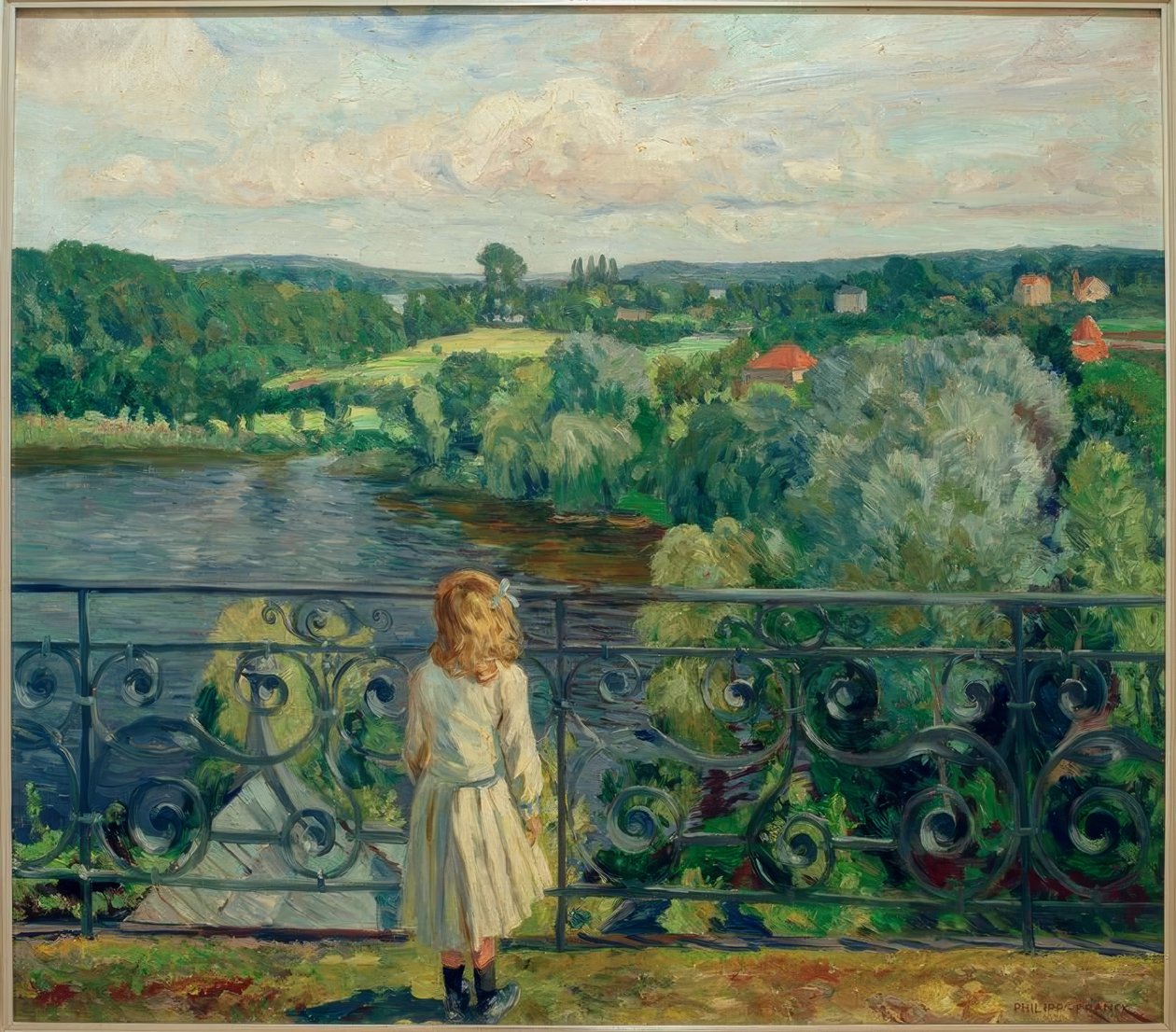 Na tarasie autorstwa Philipp Franck