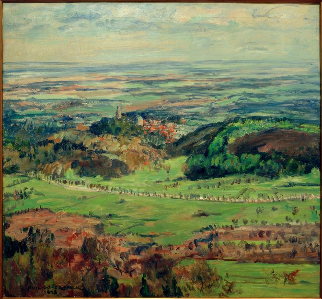 Widok na główną równinę autorstwa Philipp Franck