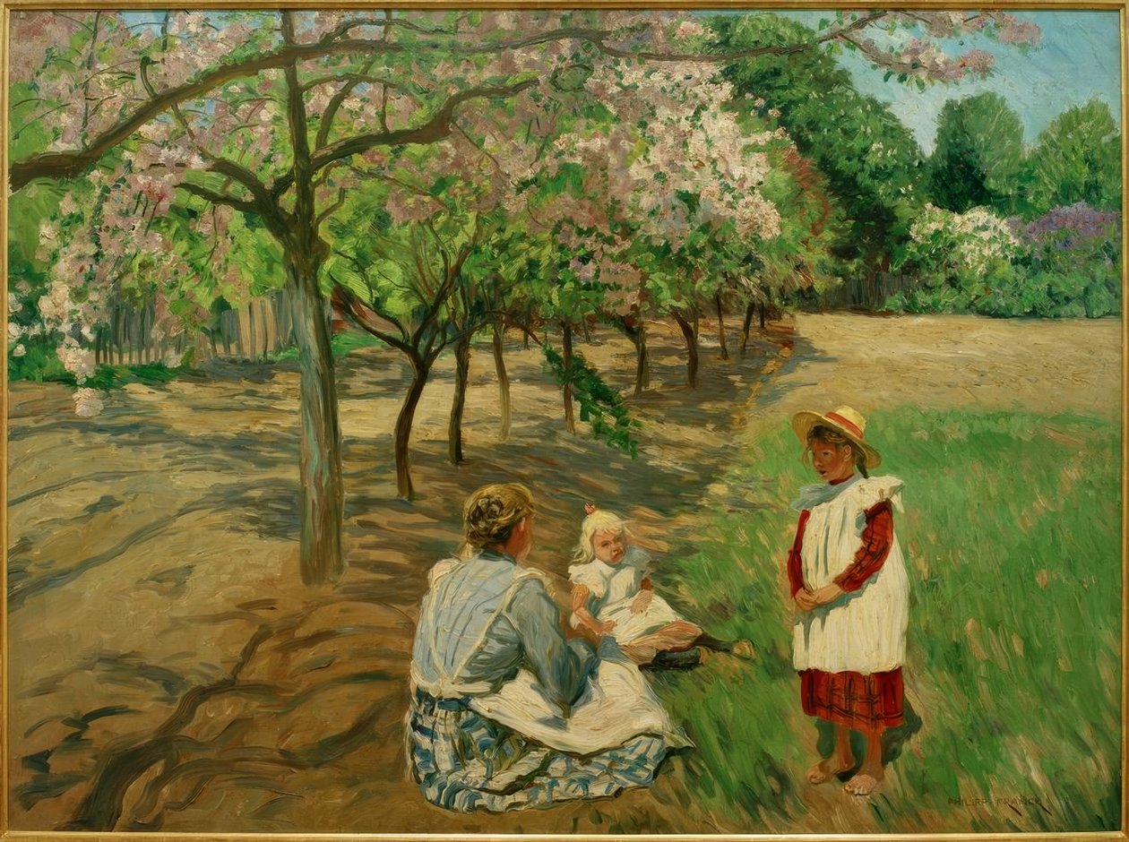 Dzień Wiosny w Stolpe autorstwa Philipp Franck