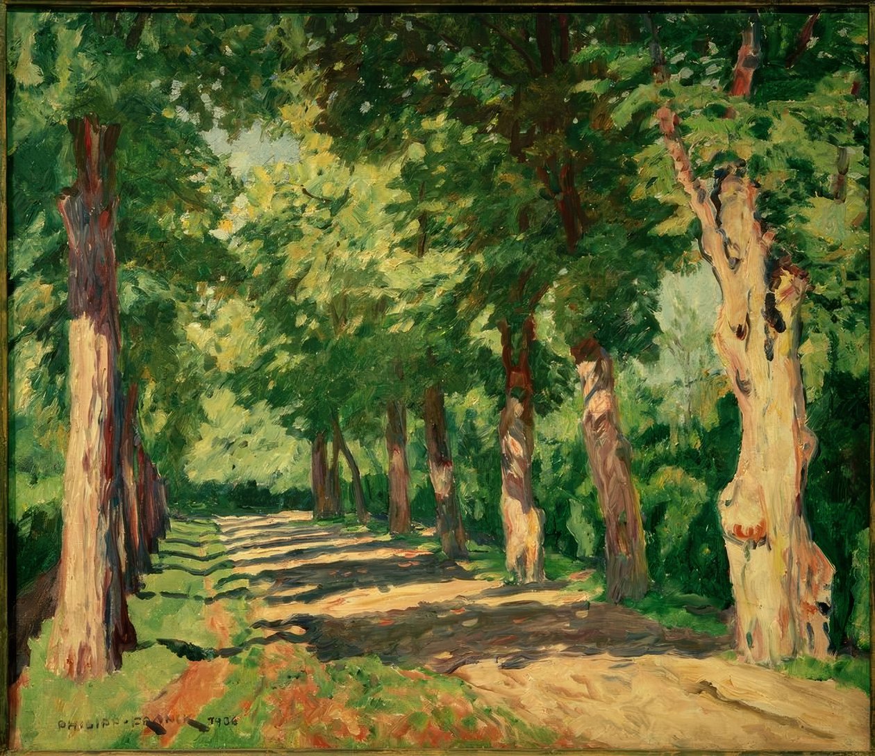 Lindenallee autorstwa Philipp Franck