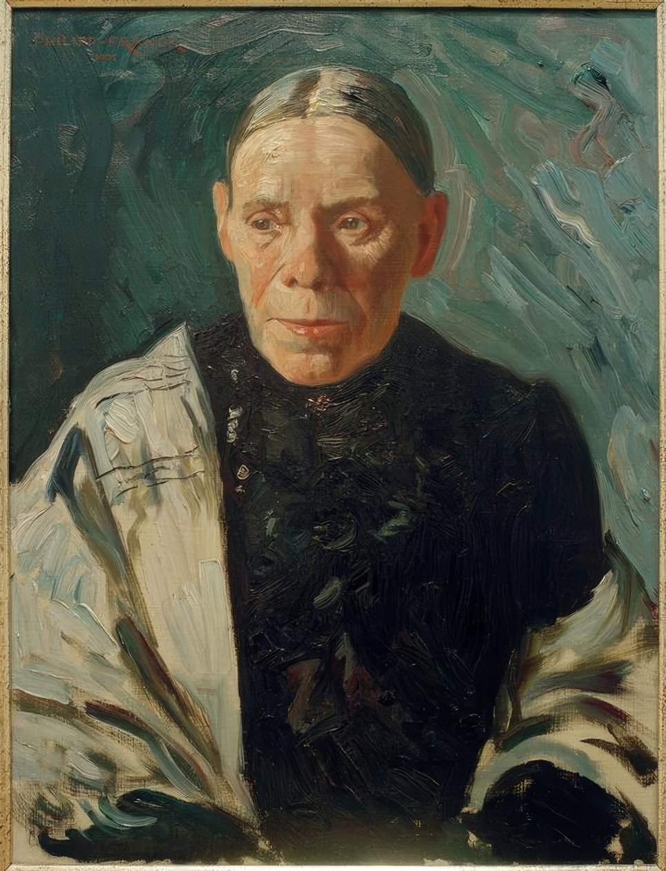 Portret matki autorstwa Philipp Franck