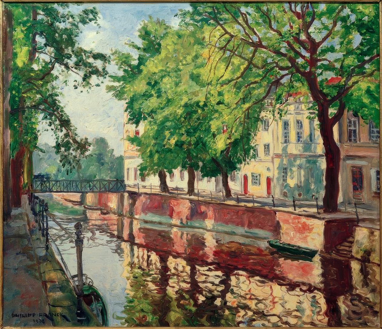 Poczdamski kanał miejski autorstwa Philipp Franck