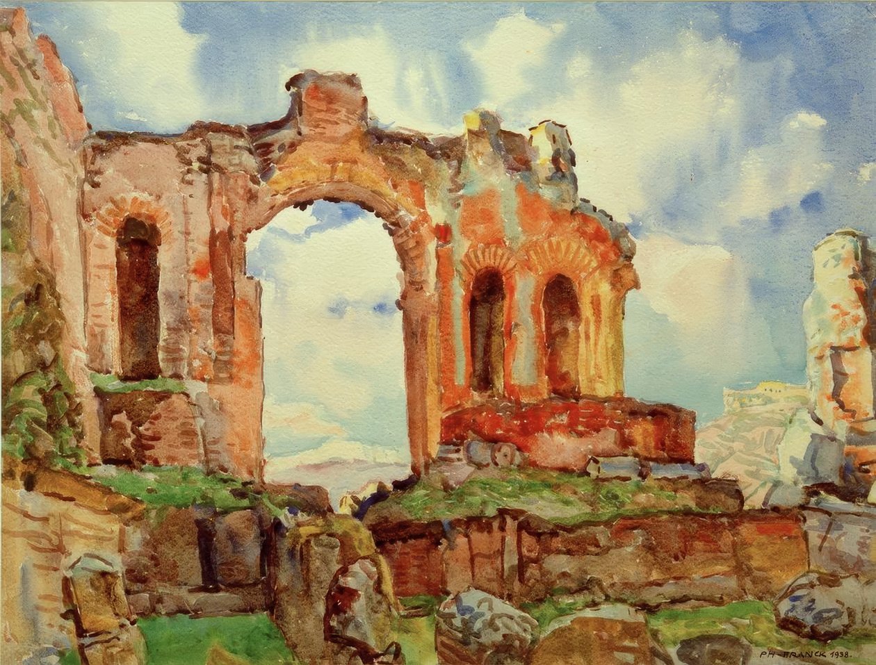 Taormina autorstwa Philipp Franck
