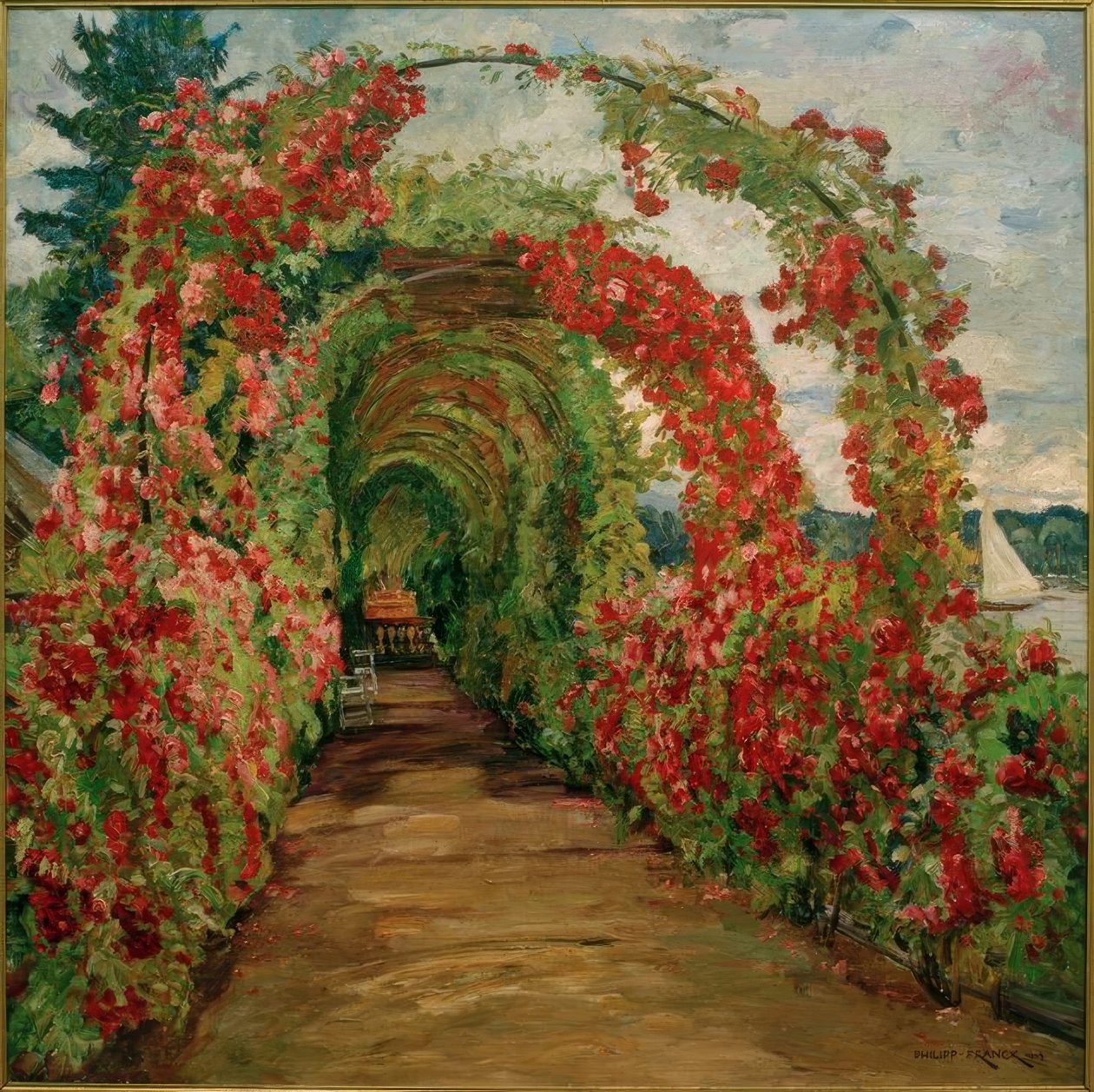Ogród Wannsee autorstwa Philipp Franck