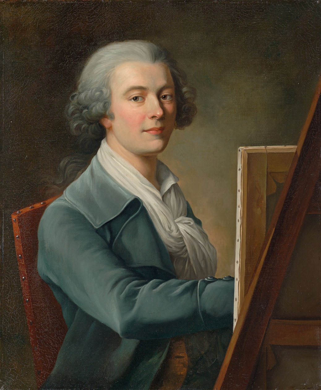 Autoportret, ok. 1785. autorstwa Philipp Friedrich Hetsch