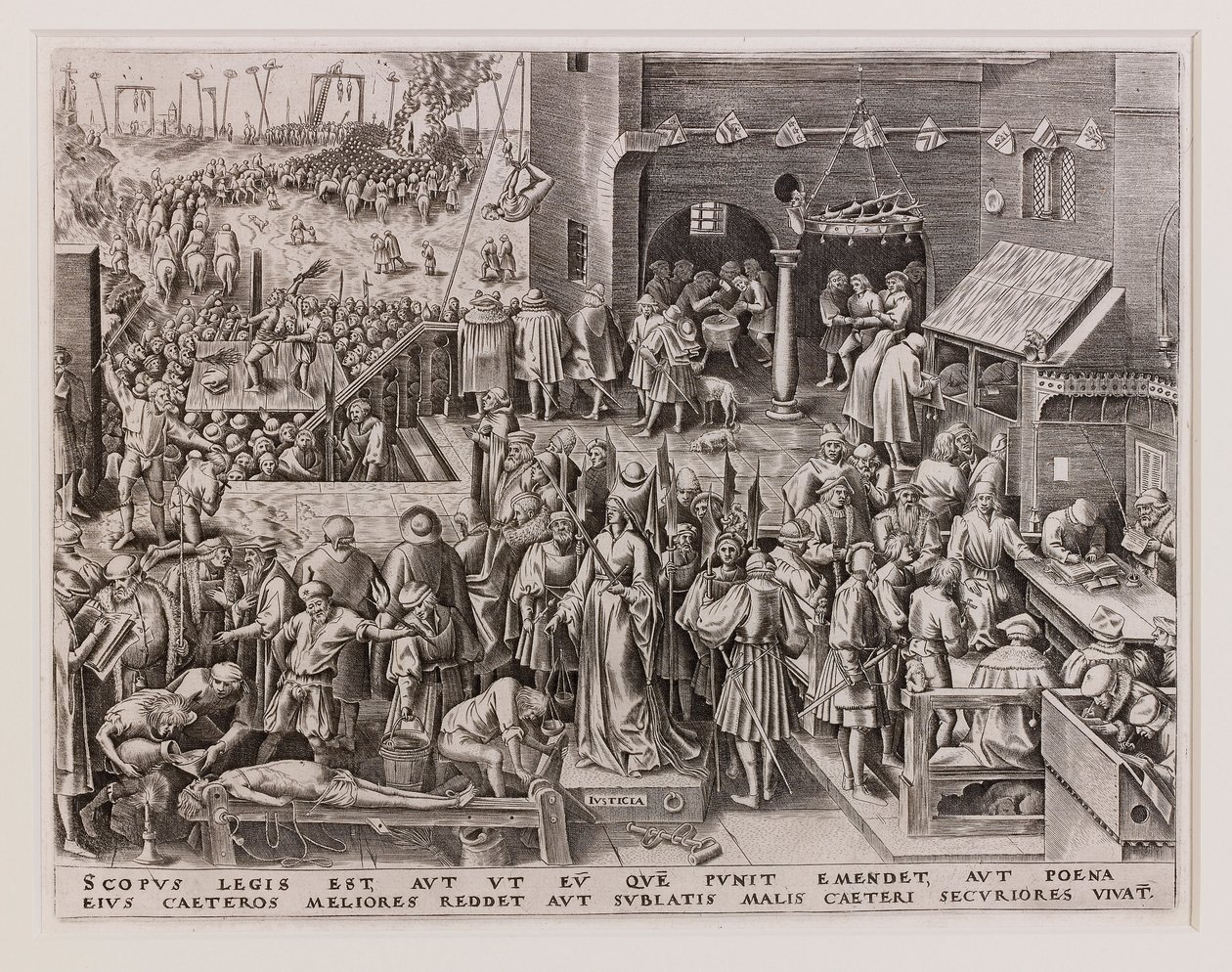 Sprawiedliwość, ok. 1560. autorstwa Philipp Galle