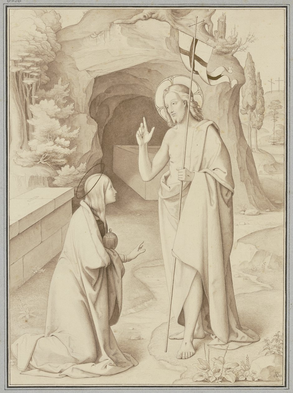 Noli me tangere autorstwa Philipp Veit